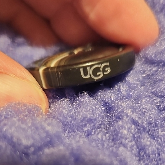 UGG Gertrude Short Teddy Lavender Sherpa Jacket - Picture 10 of 10